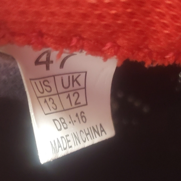 Diamond Back Size Mens 13 Cycling Shoes‎ Red And Black Vent Composite Pro - Picture 4 of 12